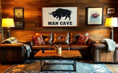 Top Tips for Choosing the Perfect Furniture for Your Buffalo Man Cave with ProBuilt by Brian Pierrot