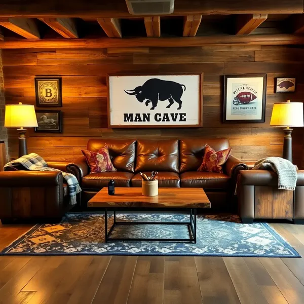 Top Tips for Choosing the Perfect Furniture for Your Buffalo Man Cave with ProBuilt by Brian Pierrot