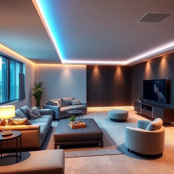 Unlocking Your Basement’s Potential: 5 Key Benefits of Technology Integration in Buffalo Homes by ProBuilt by Brian Pierrot