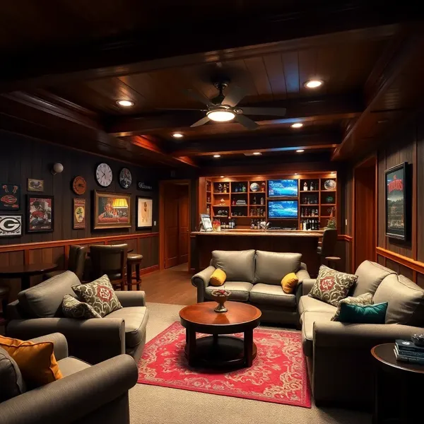 Designing Your Dream Man Cave in WNY: Carpenter Secrets from ProBuilt by Brian Pierrot for the Perfect Hideaway
