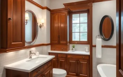 Transform Your WNY Bathroom: The Charm of Historical Wood Accents with ProBuilt by Brian Pierrot