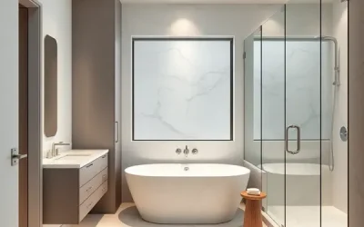 Modern Bathroom Remodeling Trends in WNY: Blending Timeless Elegance with Contemporary Flair by ProBuilt’s Brian Pierrot