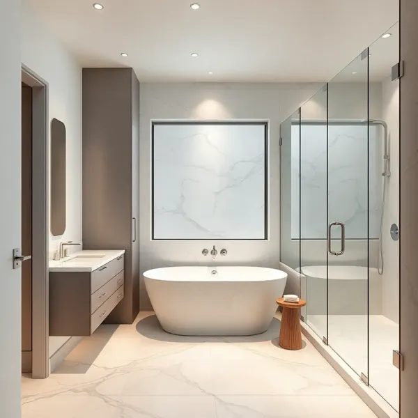 Modern Bathroom Remodeling Trends in WNY: Blending Timeless Elegance with Contemporary Flair by ProBuilt’s Brian Pierrot